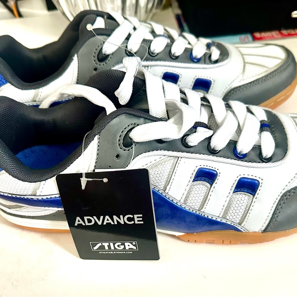 Advance Men's Athletic Shoes - Blue and Gray